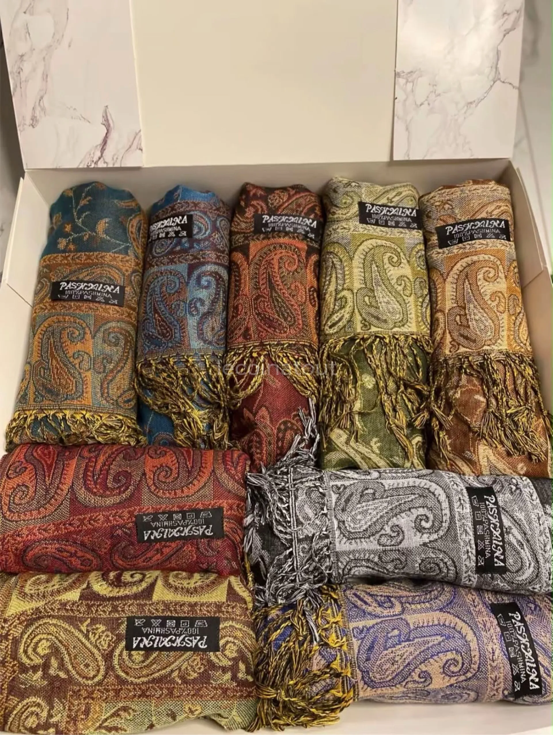 Echarpe pashmina élégante Homme et femme — photo 5, Touba