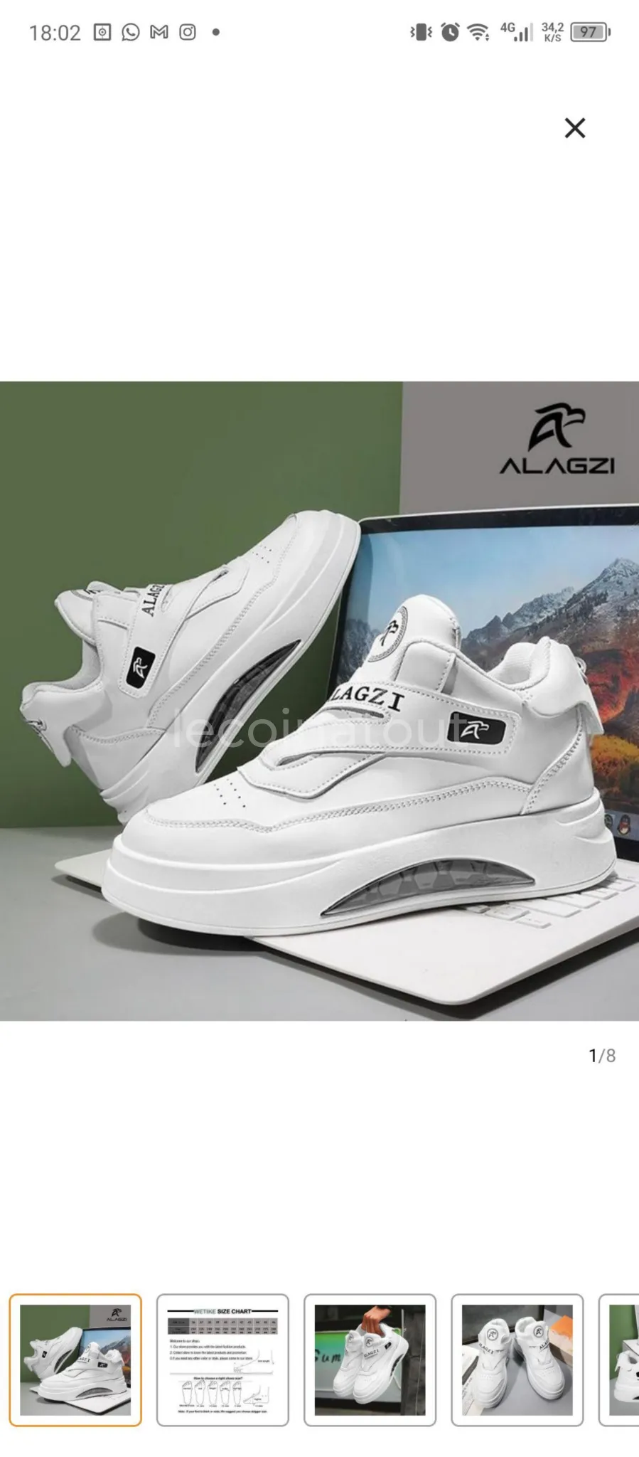 Chaussures Alagzi — photo 2, Guédiawaye