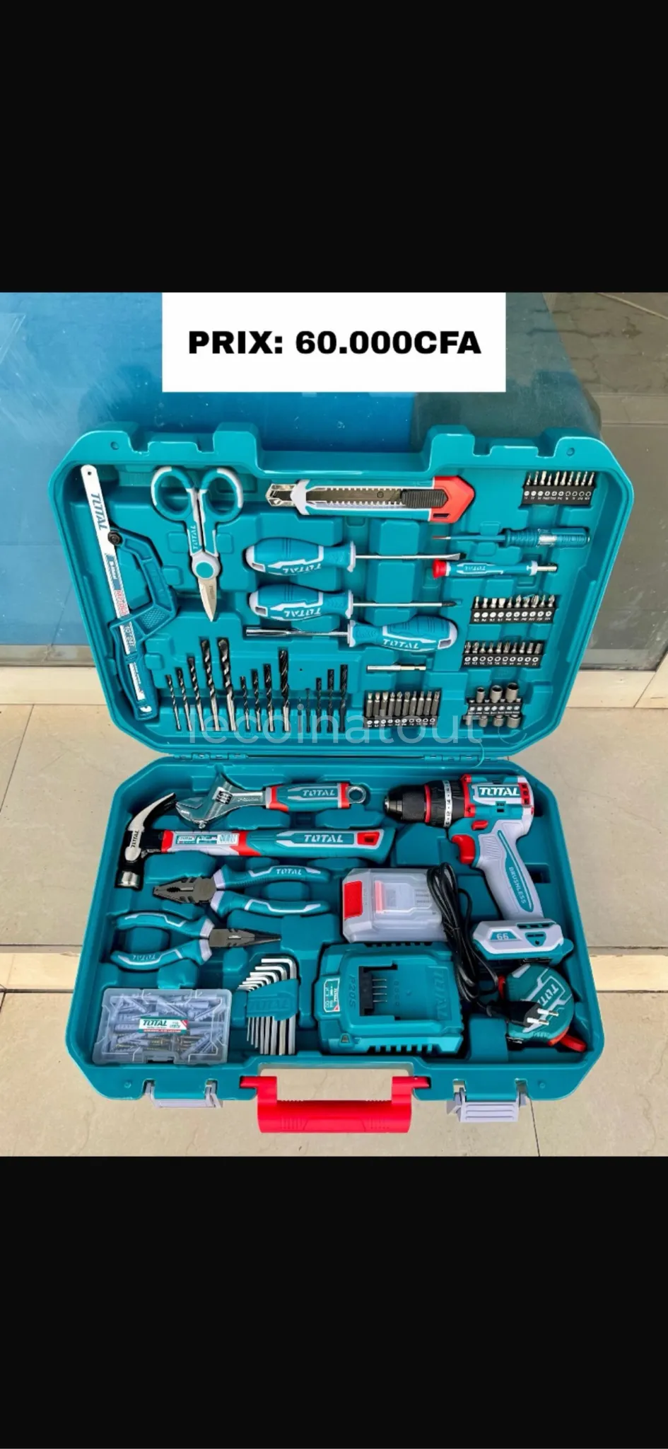 mallette, à outils 165 pièces — photo 2, Dakar