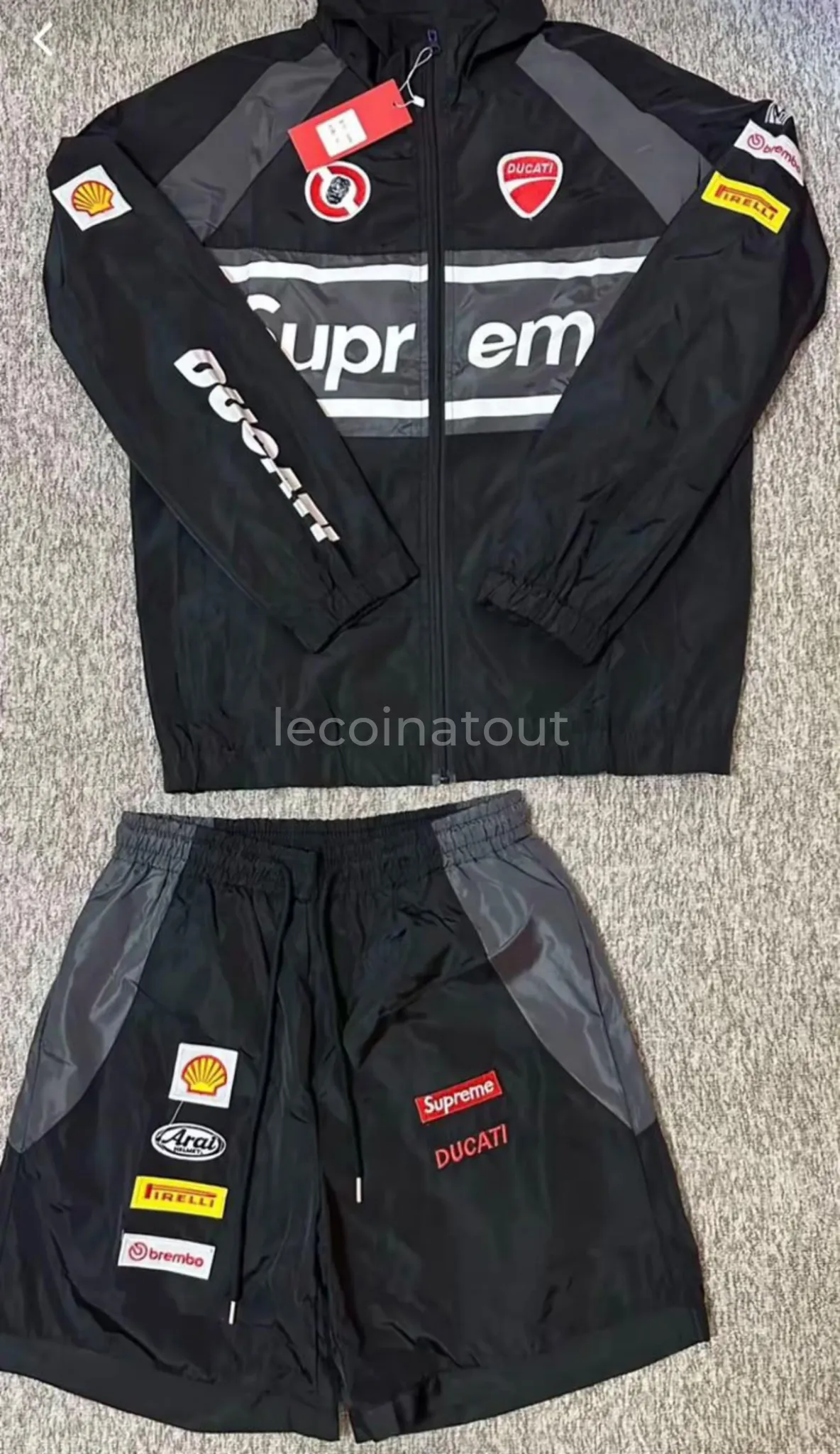 Ensemble Short Suprême Toile — photo 2, Dakar