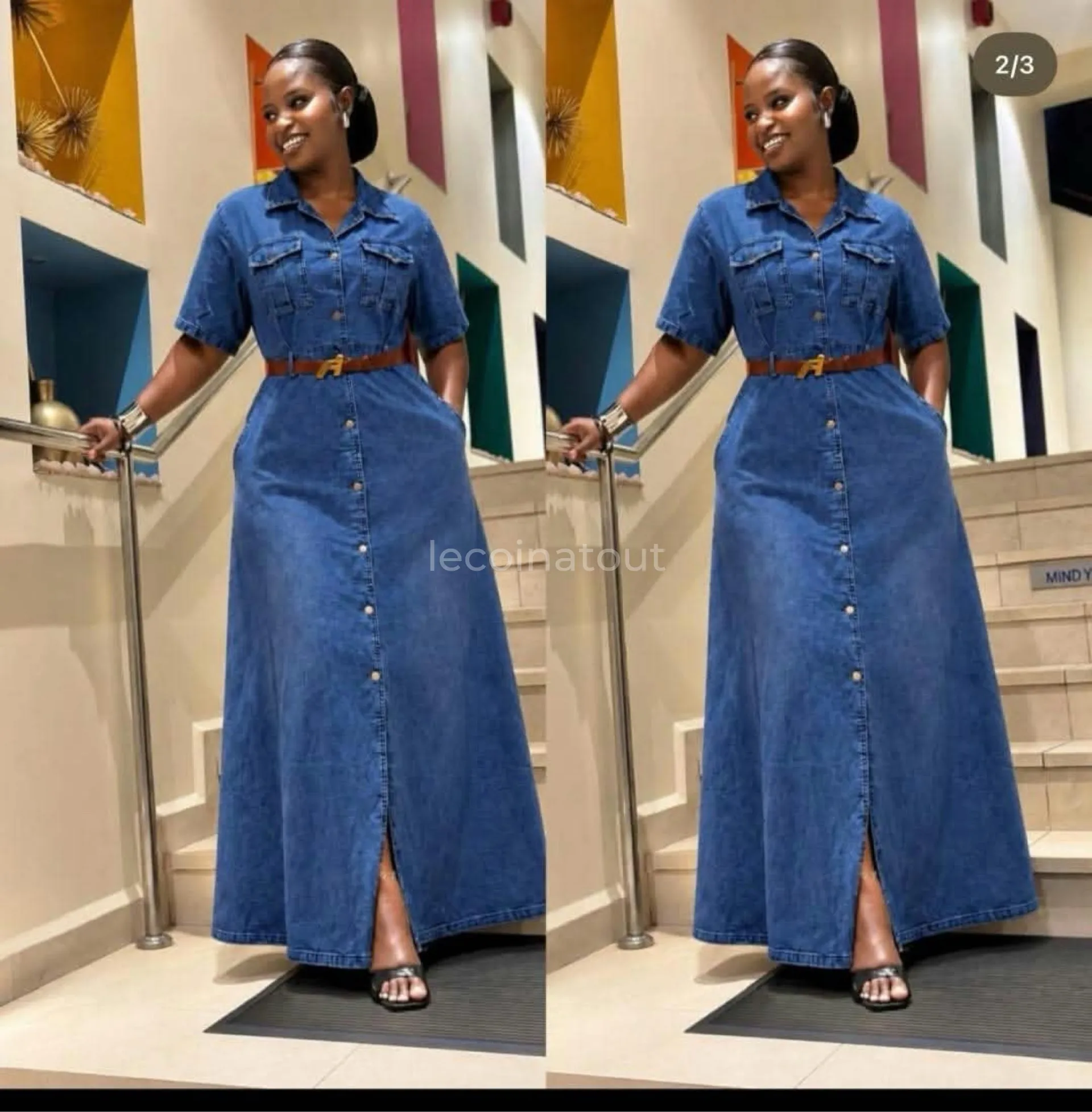 Robe jeans pour femme — photo 1, Dakar