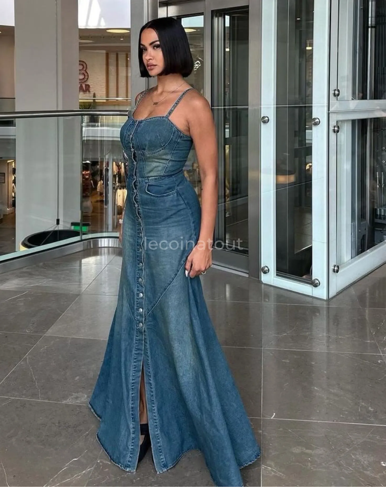 Robe jeans pour femme — photo 2, Dakar