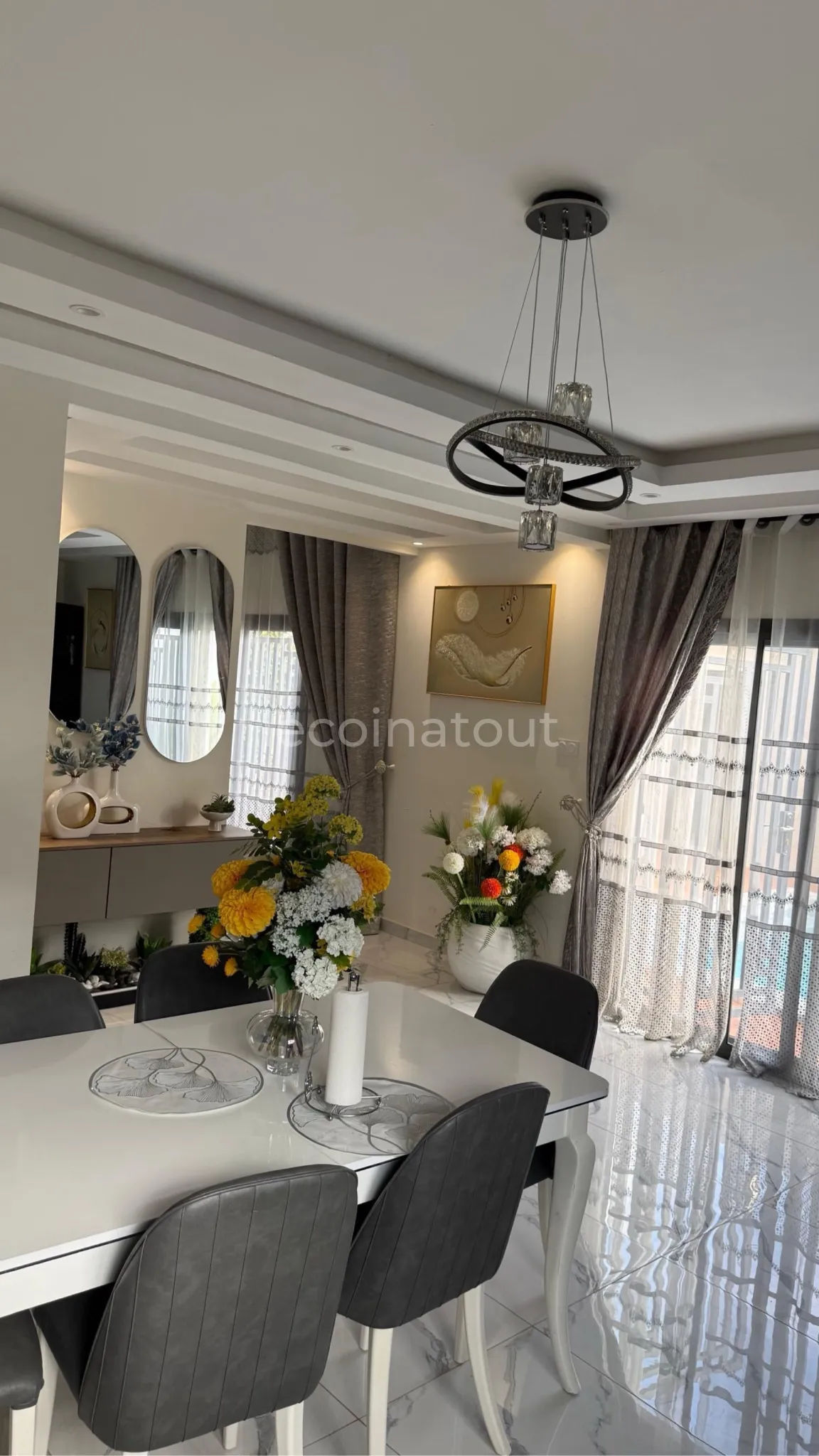Une belle villa bien meublée 3 chambre salon disponible par nuitée à Somone 110.000fr la nuitée — photo 6, Somone