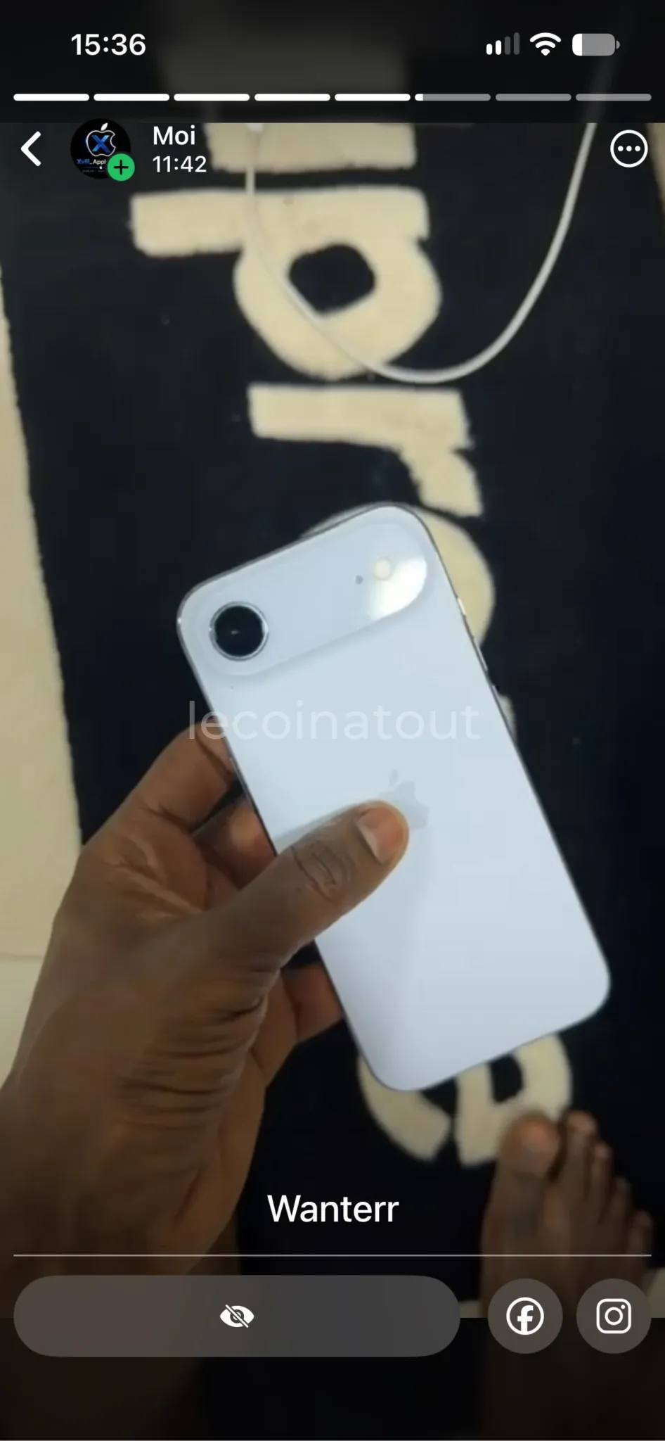 Iphone 17 Air 256 giga — photo 1, Rufisque