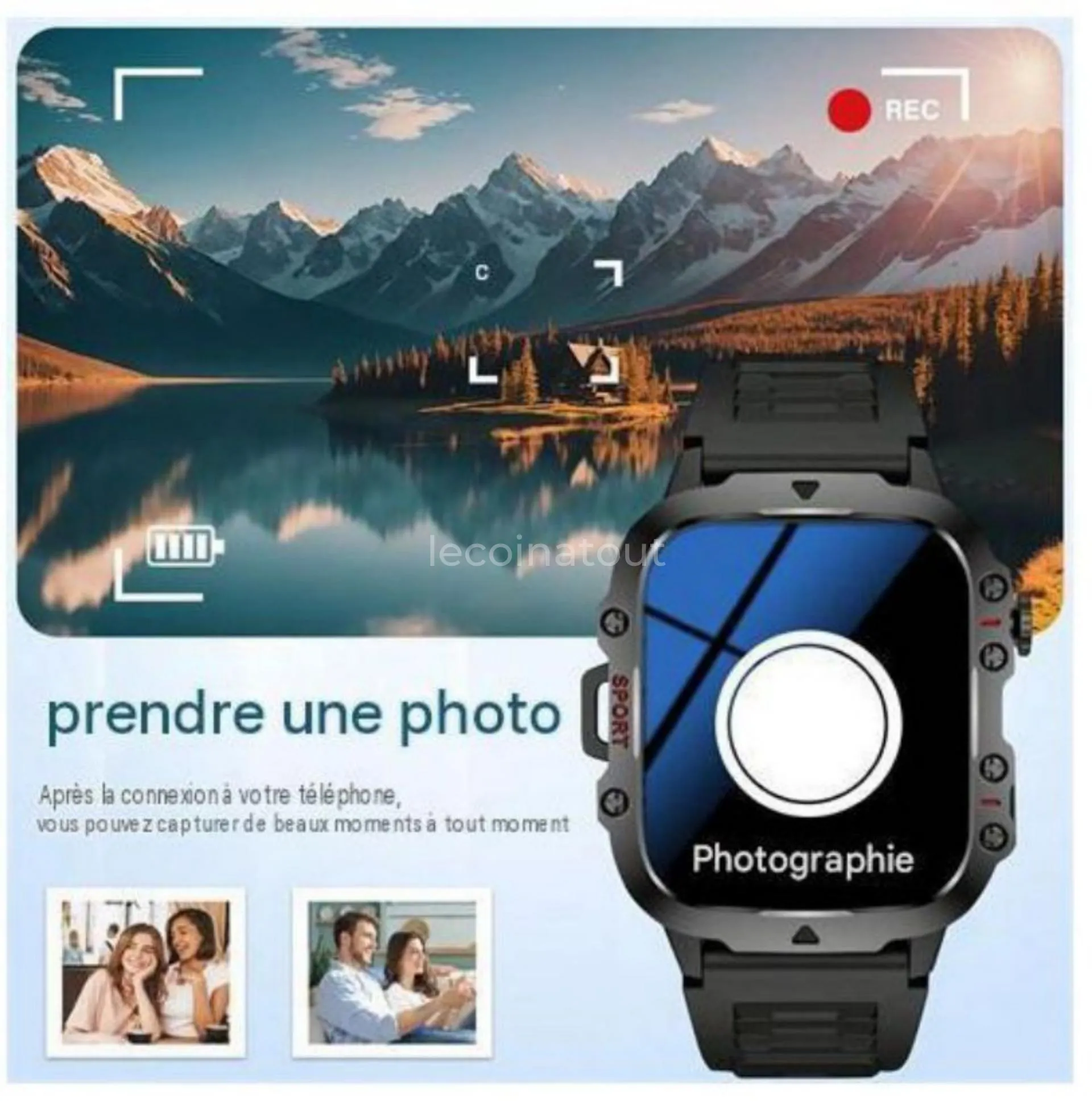 Générique montre connectée /militaire — photo 3, Guédiawaye