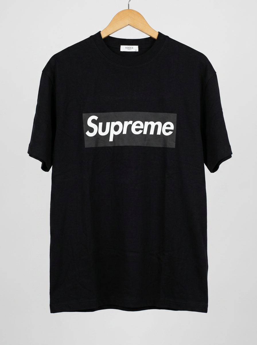 T-shirt Supreme Box Logo Noir - Style Streetwear Chic & Nice