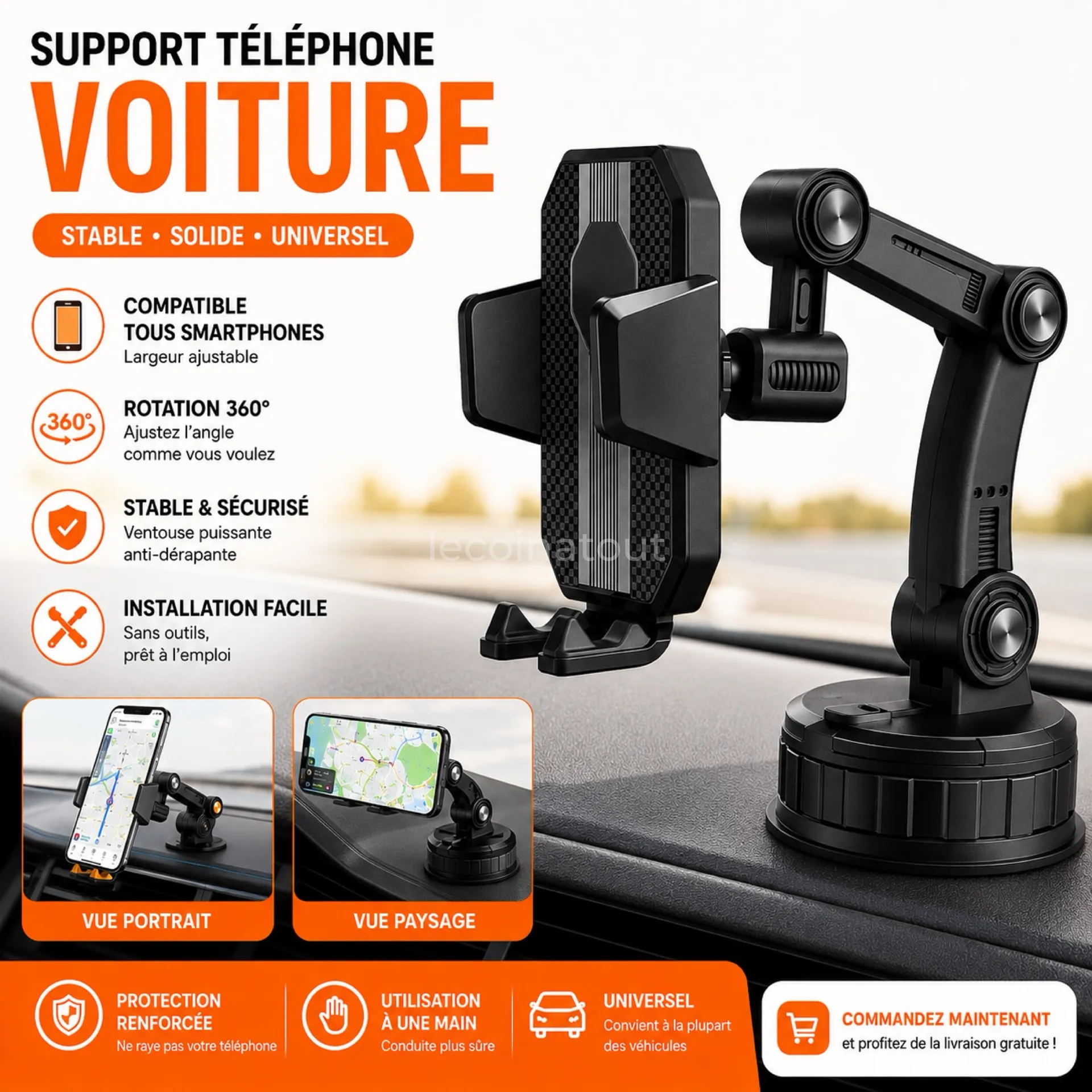 Support téléphone — photo 1, Guédiawaye