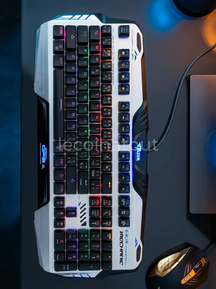 Clavier Gamer Mécanique E-Blue Special Ops XL - Excellent État