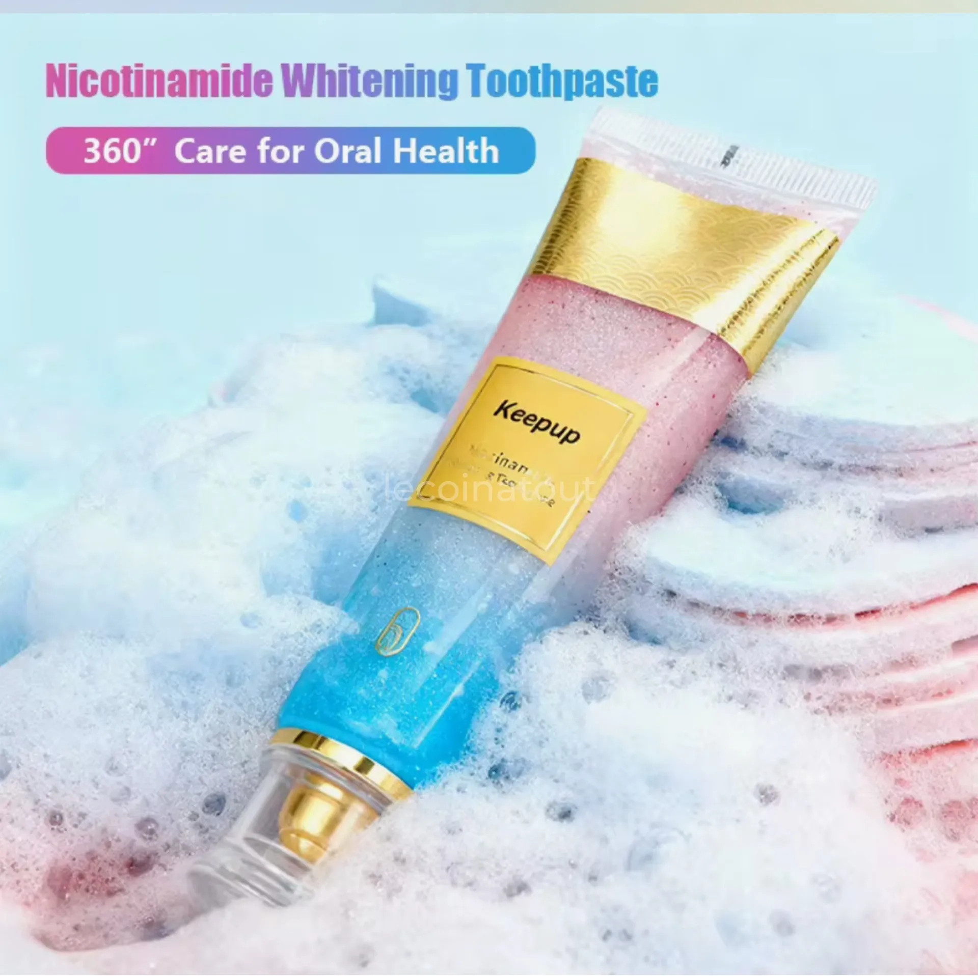 Dentifrice Blanchissant Keepup Niacinamide - Éclat & Soin Neuf — photo 3, Dakar