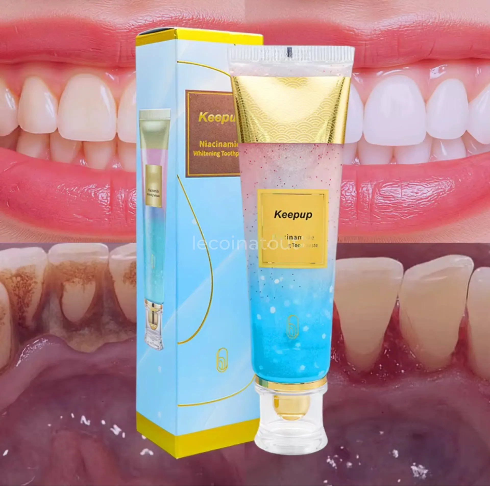 Dentifrice Blanchissant Keepup Niacinamide - Éclat & Soin Neuf — photo 1, Dakar