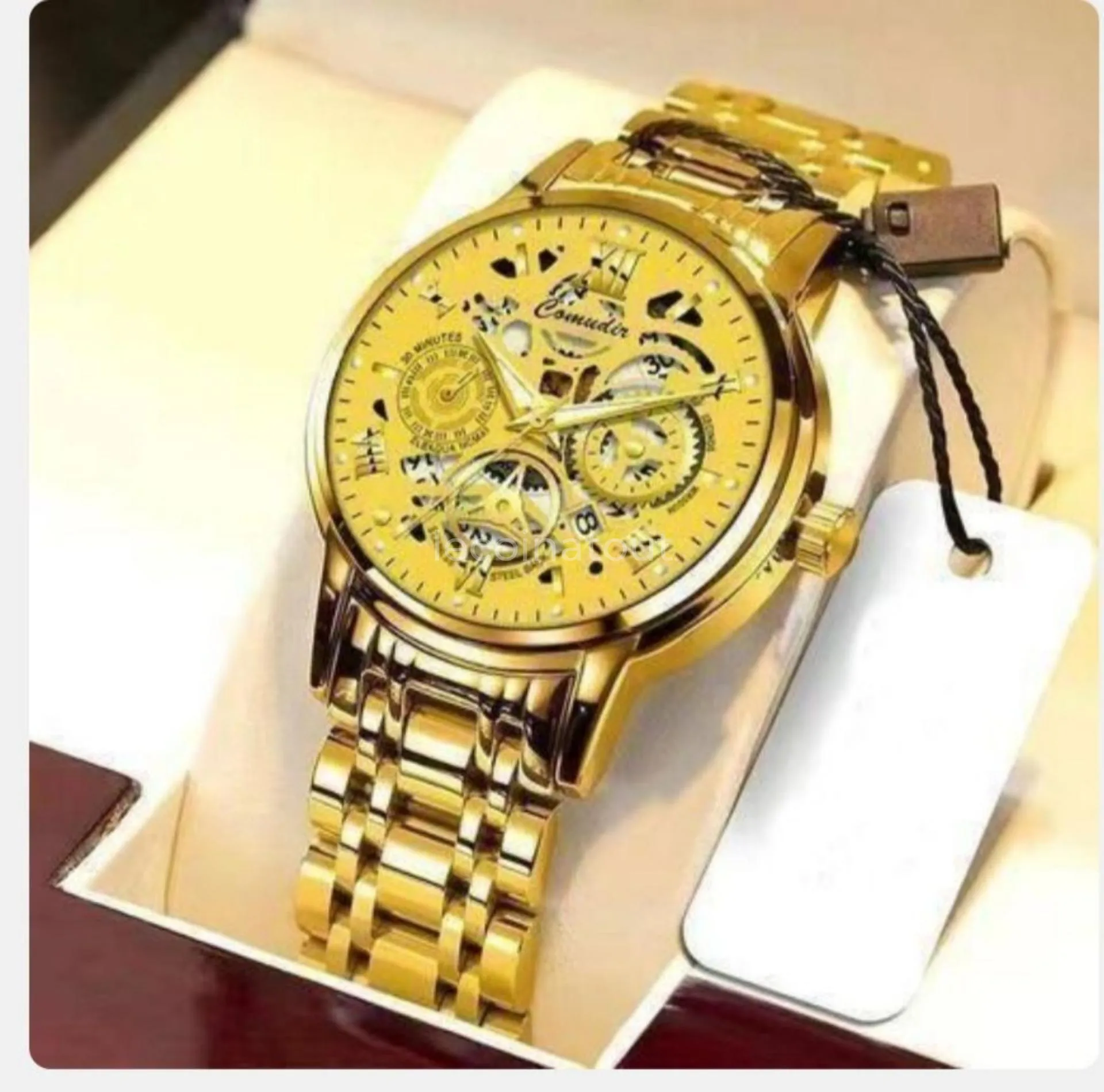 Montres Homme de Luxe en Acier Inoxydable (Oruss, Binbond) - Neuf — photo 3, Touba
