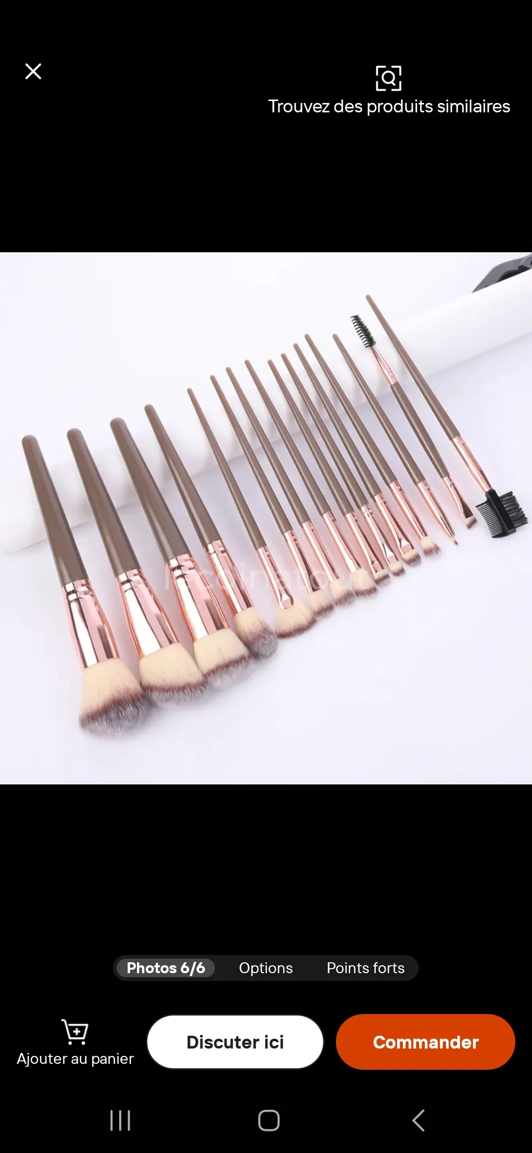 15 Pièces de Brosse de Maquillage | Qualité Originale.