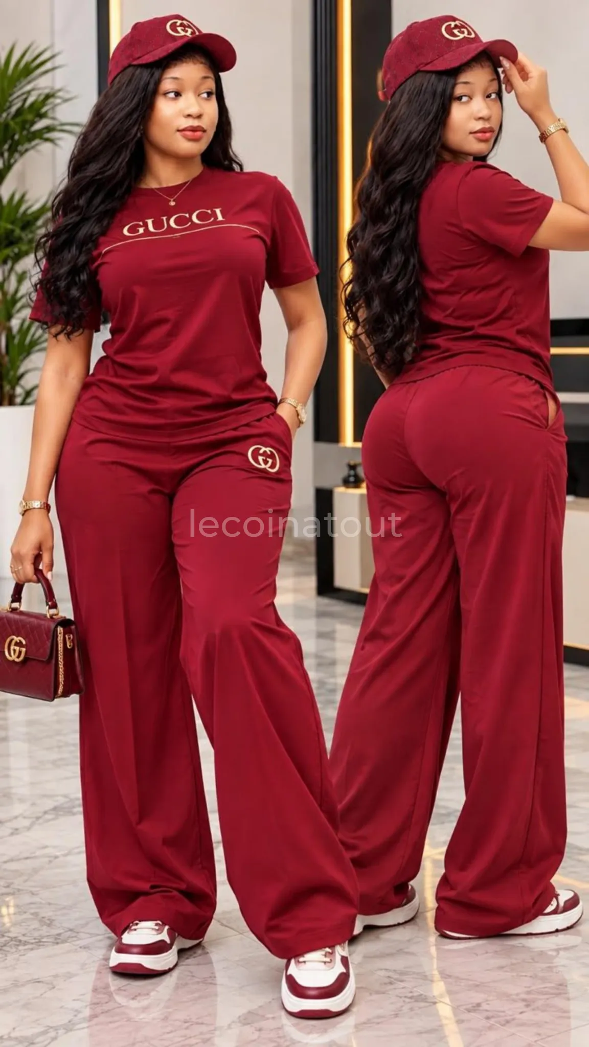 Ensemble GUCCI  bas large — photo 4, Pikine
