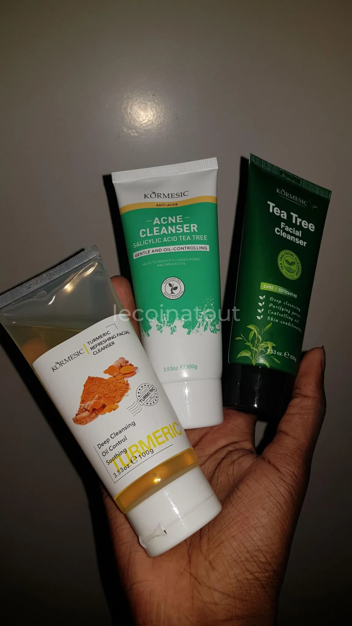 Gel nettoyant visage 💦✨(curcuma/thé vert/Acide salicylique×thé vert) — photo 1, Dakar