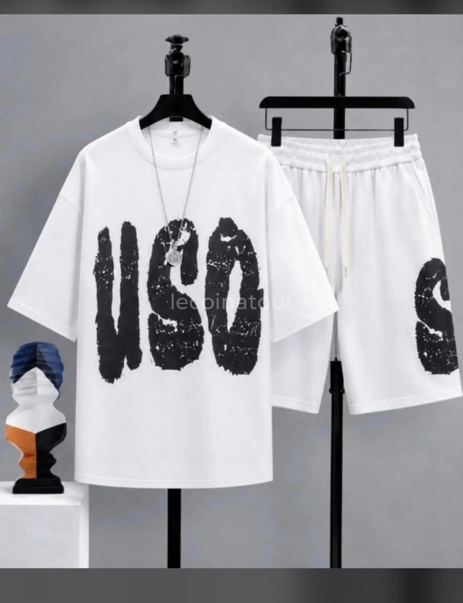 Ensemble Streetwear USO T-Shirt Oversize — photo 3, Pikine