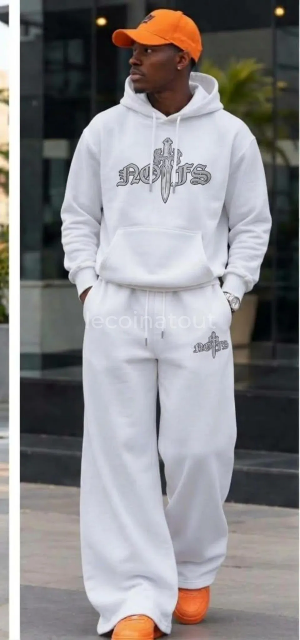 🔥 ENSEMBLE SURVÊTEMENT OVERSIZE HOMME – STYLE STREETWEAR 🔥 — photo 3, Rufisque