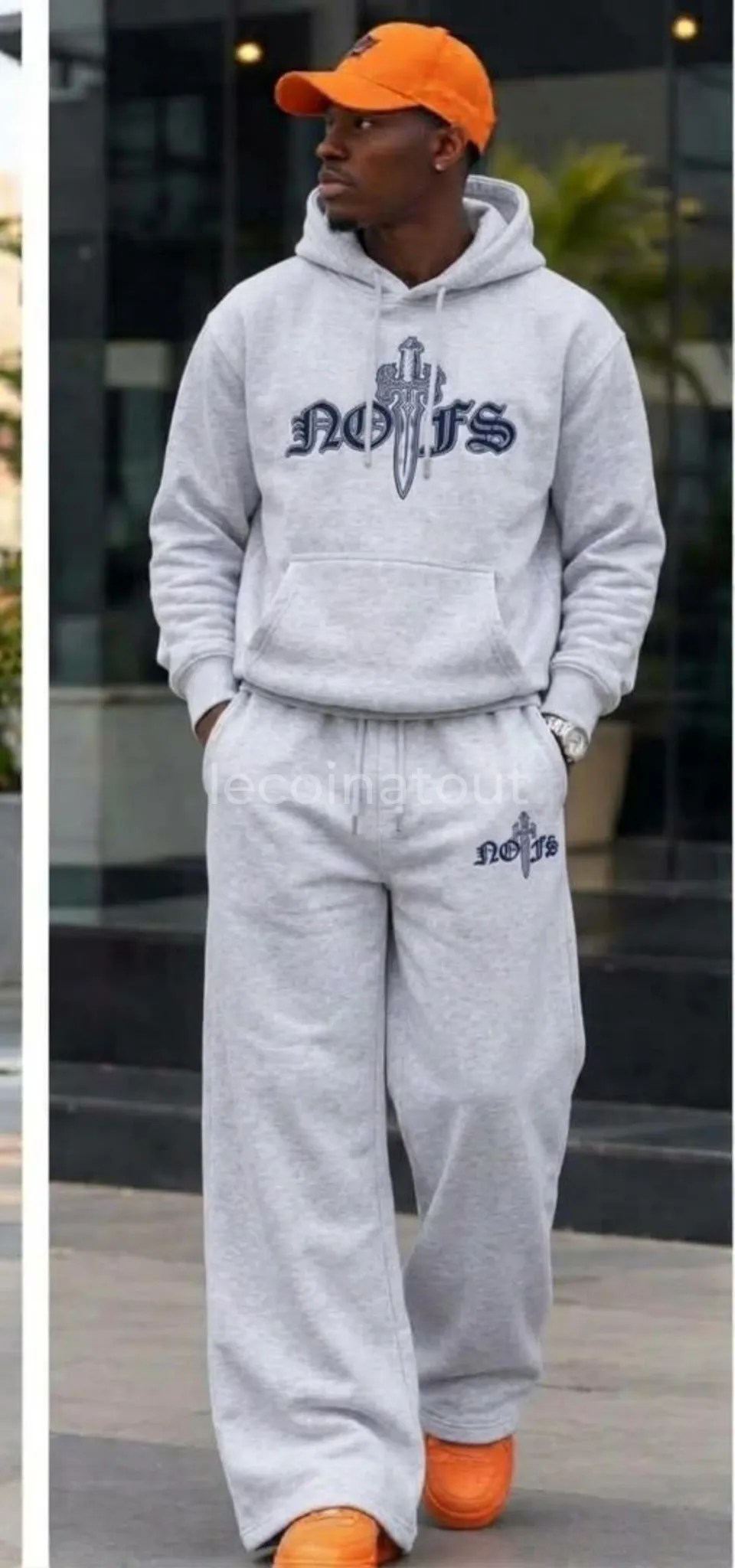 🔥 ENSEMBLE SURVÊTEMENT OVERSIZE HOMME – STYLE STREETWEAR 🔥 — photo 4, Rufisque