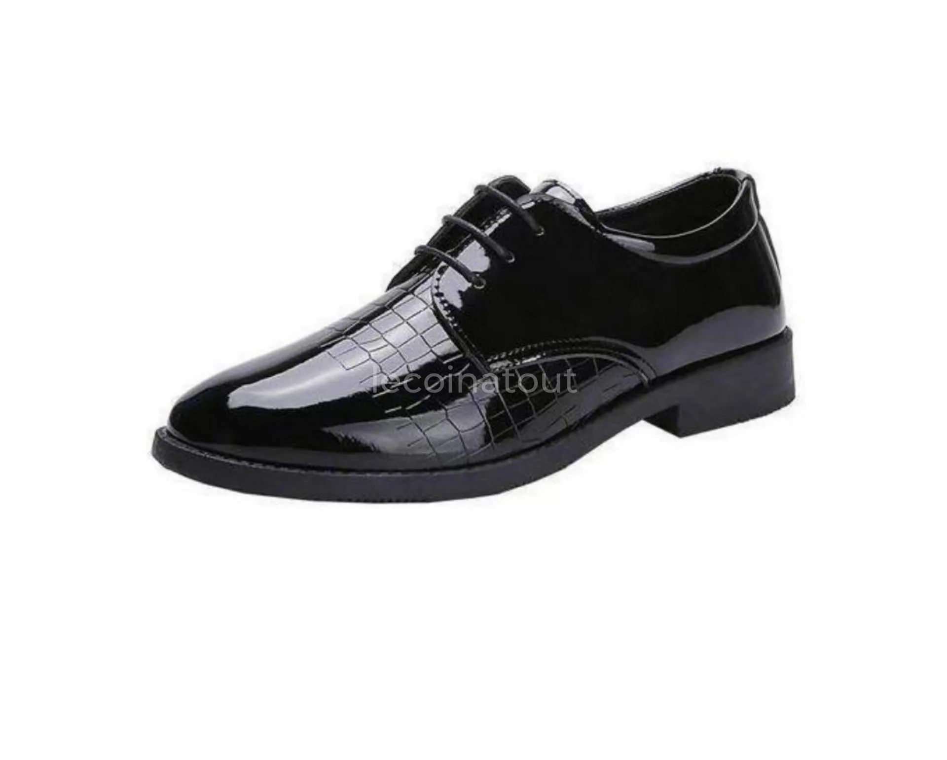 Chaussures de ville homme noir — photo 1, Dakar