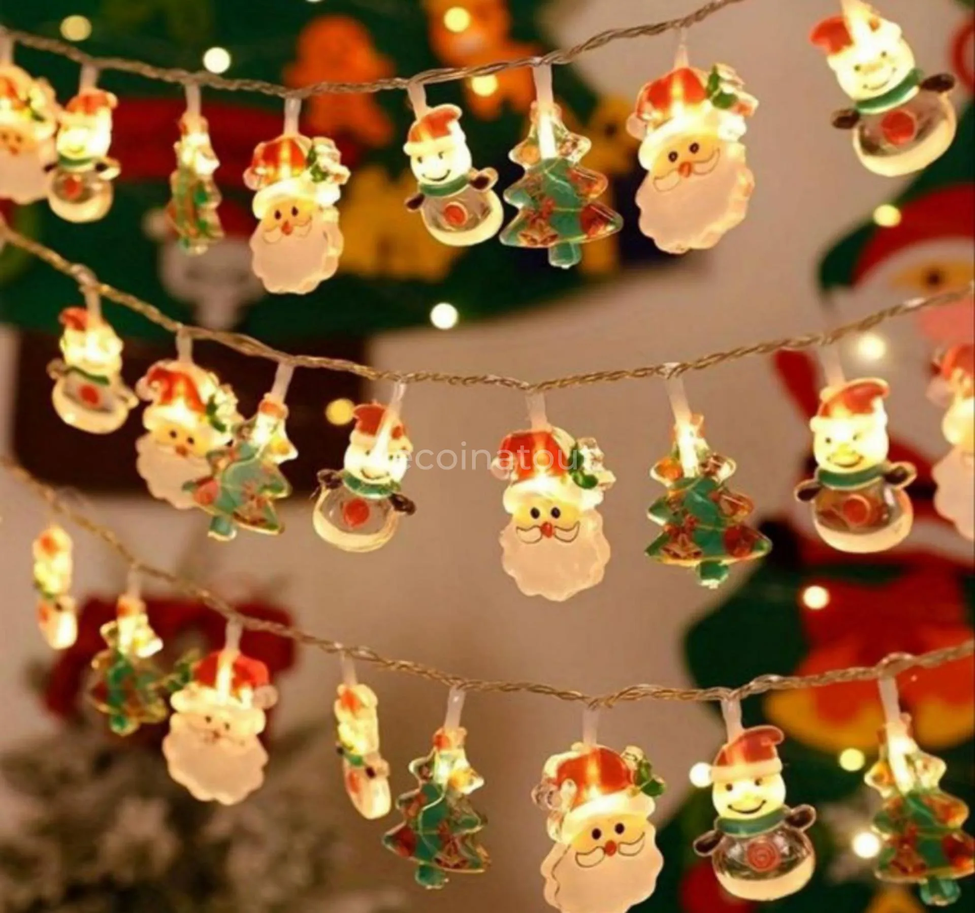 Guirlande lumineuse décoration père noël — photo 4, Dakar