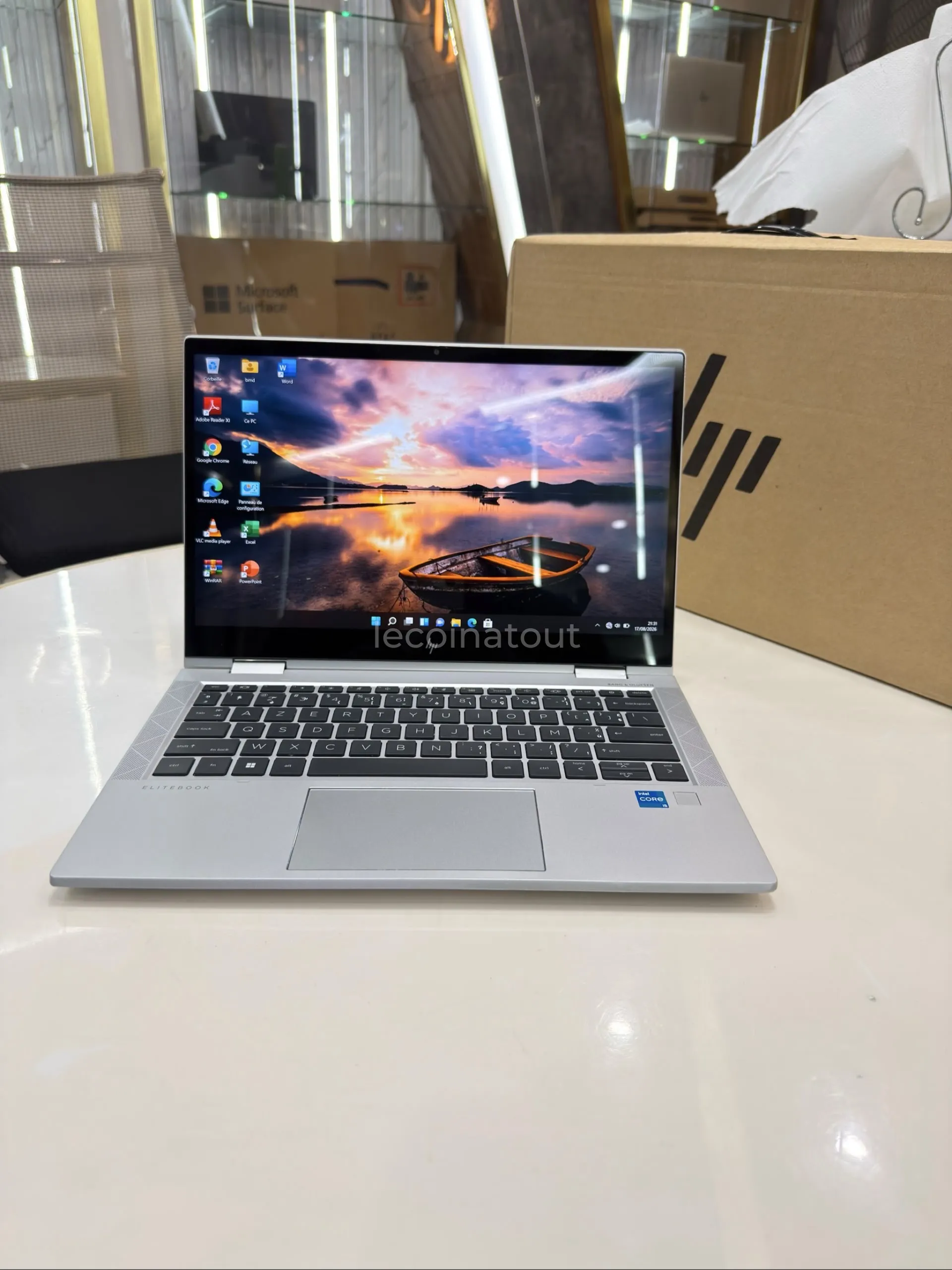 HP Elitebook x360 830 g8 i5 11th ram 16 go SSD 512 go — photo 3, Dakar