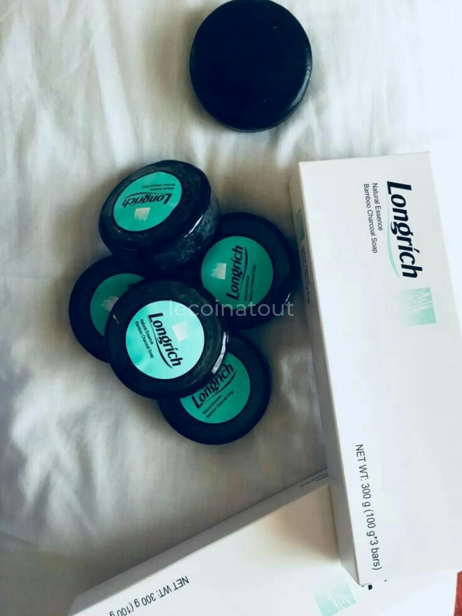 Savon noir au charbon de bambou — photo 2