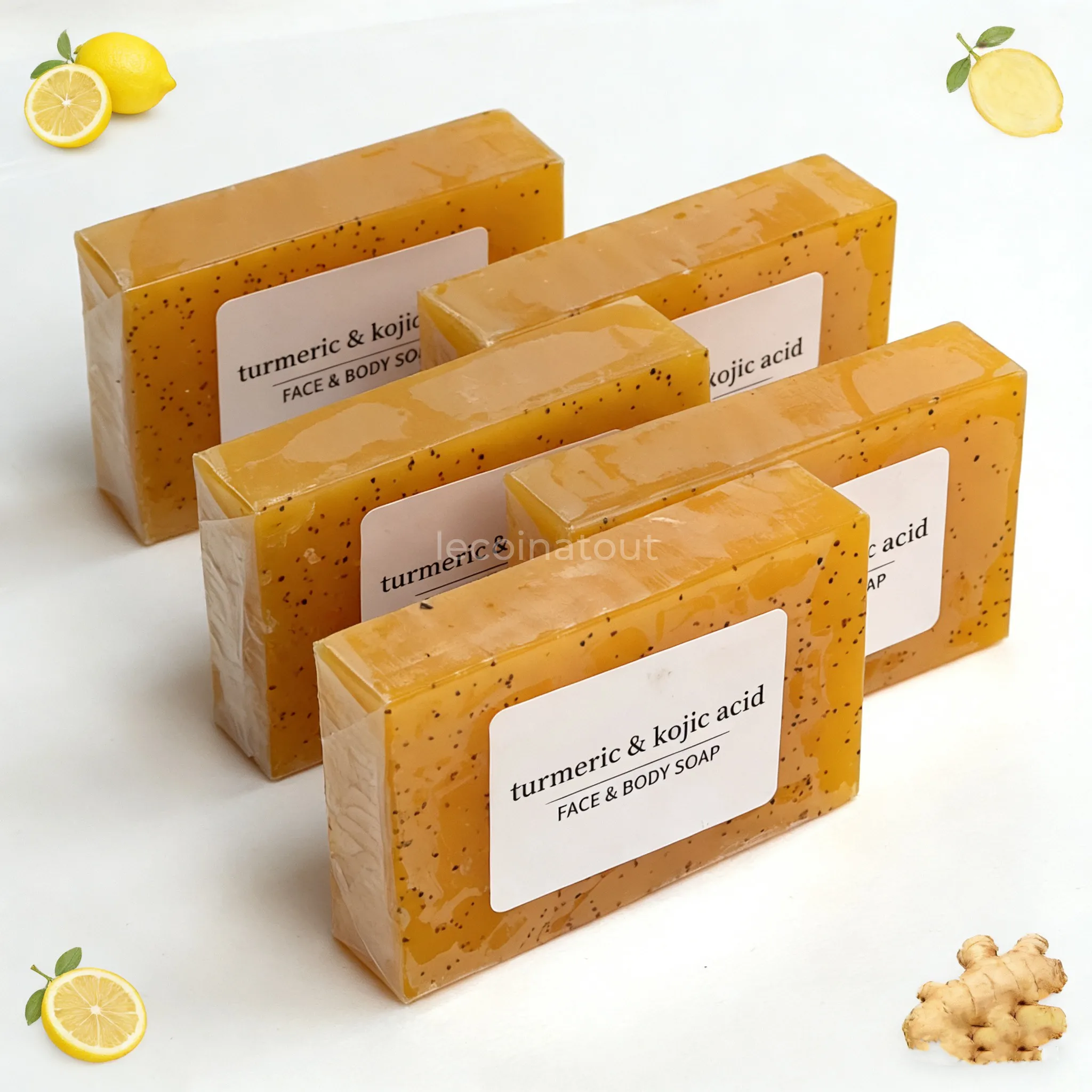Savon Naturel Soin De La Peau - Curcuma Et Acide Kojic — photo 4, Dakar