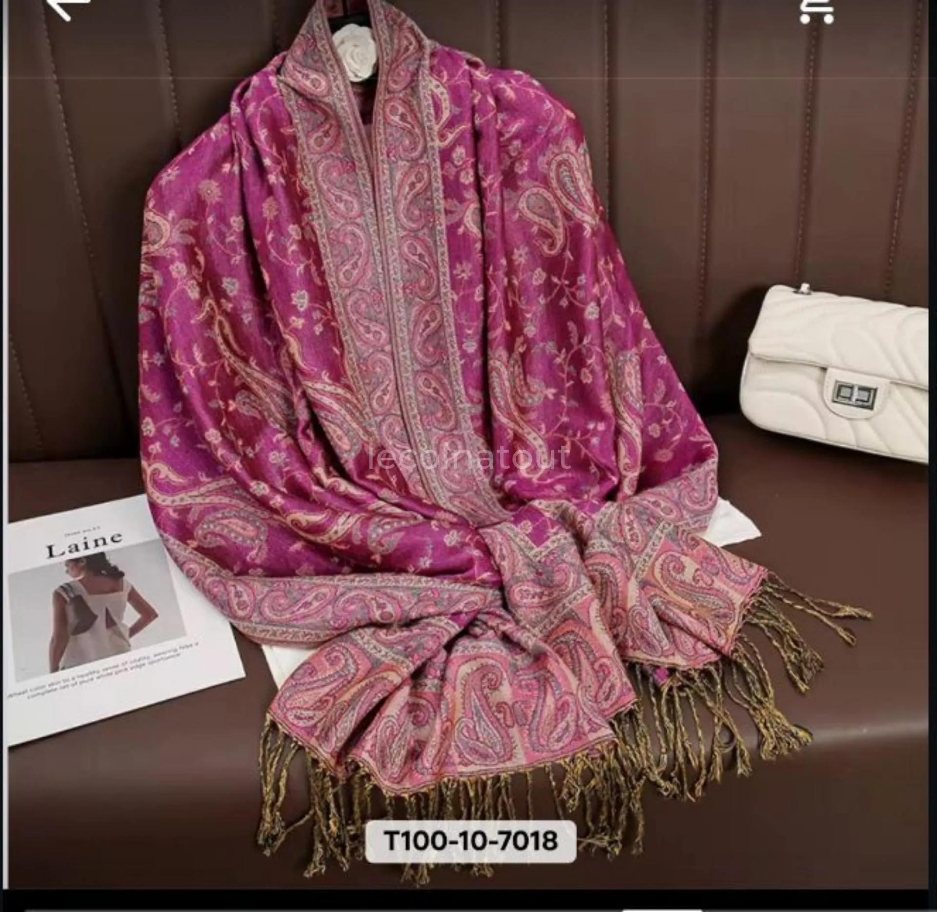 Voile pashmina — photo 2, Keur Massar