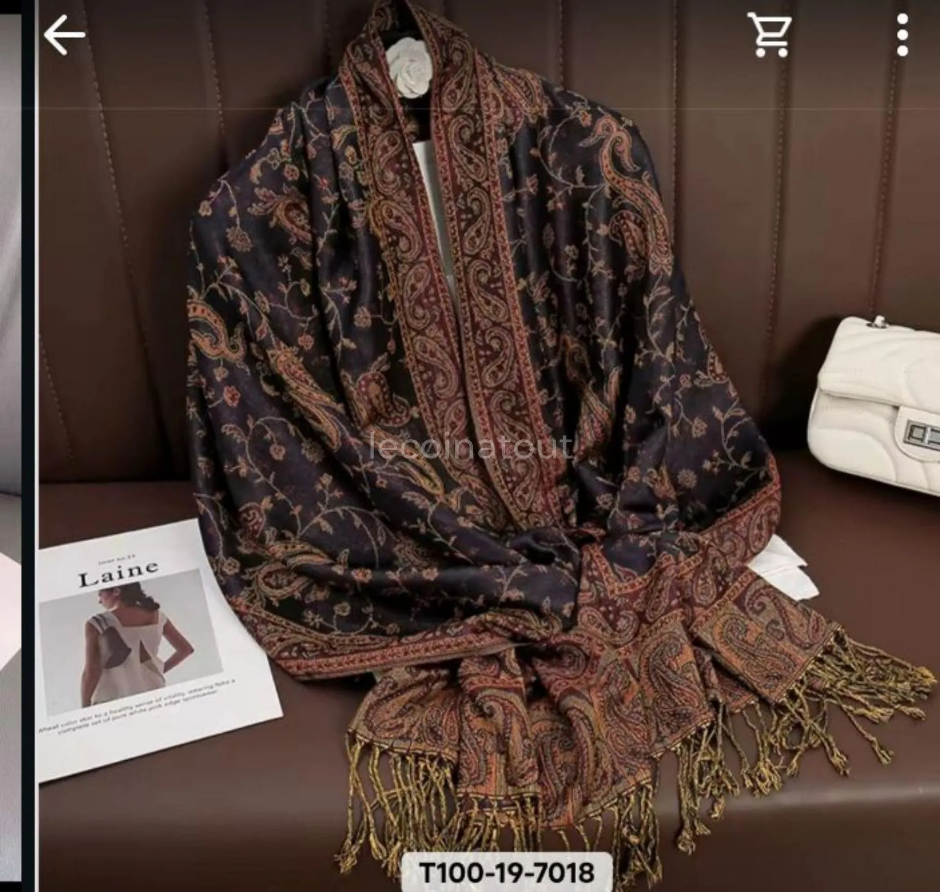 Voile pashmina — photo 4, Keur Massar