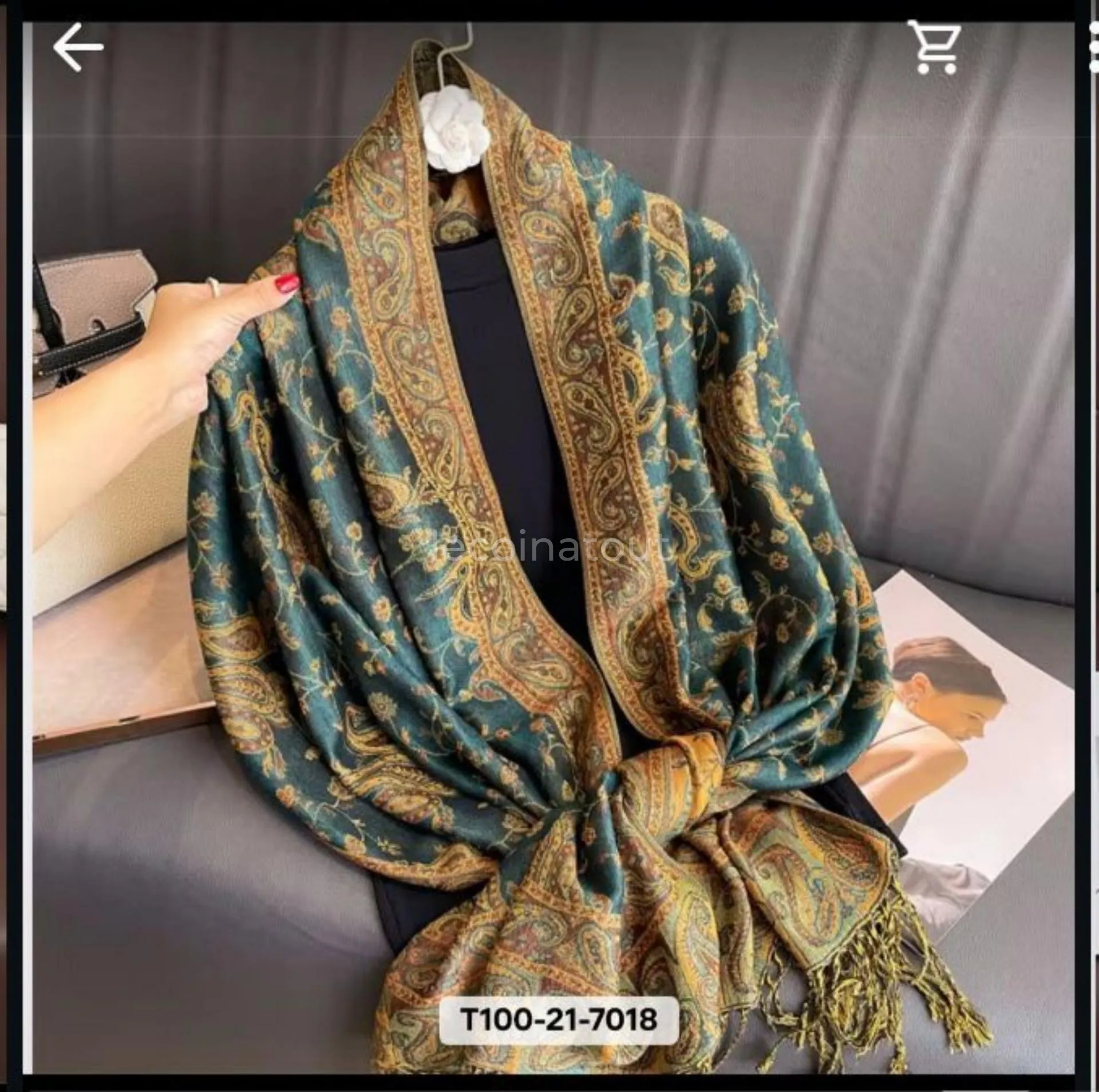 Voile pashmina — photo 5, Keur Massar