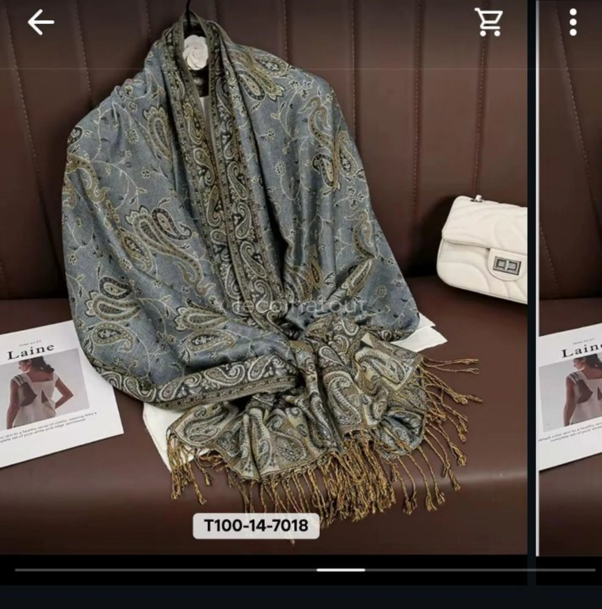 Voile pashmina — photo 3, Keur Massar