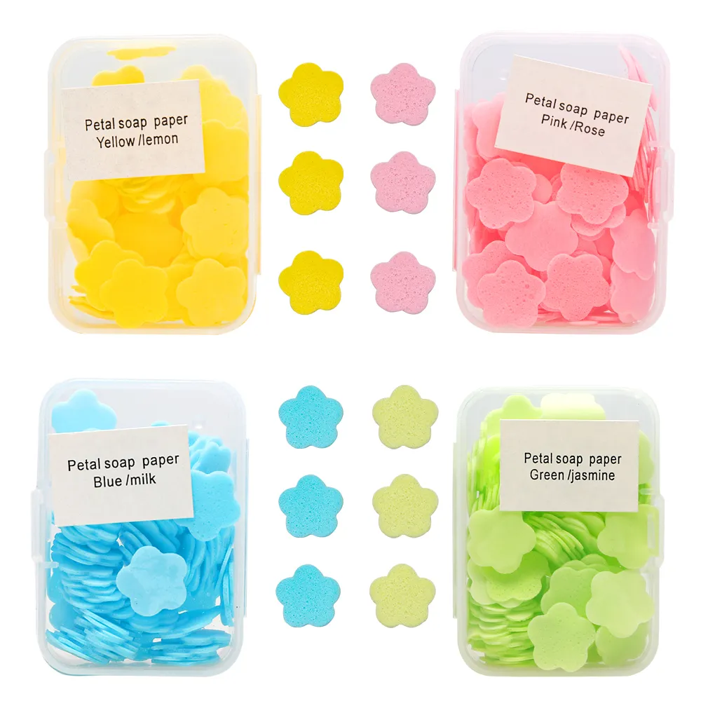 Lot de 10 feuilles de savon moussant format voyage — biodégradables, parfum léger — photo 3, Dakar