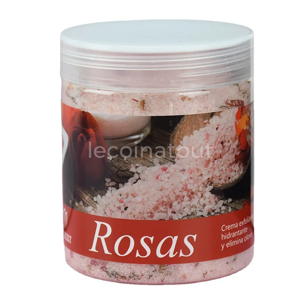 Lot de 3 sels de bain parfumés aux pétales — Menthe, Lait & Rose — photo 2, Dakar