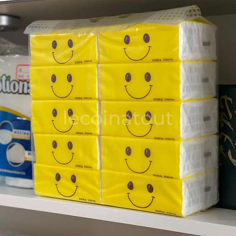 Mouchoirs papier 4 plis — Lot de 10 paquets — photo 3, Dakar