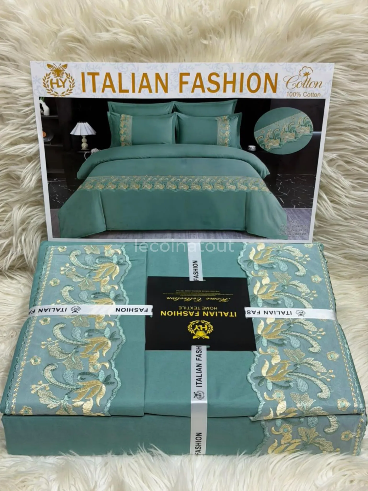 Drap parure 6 pcs coton100% — photo 1, Dakar