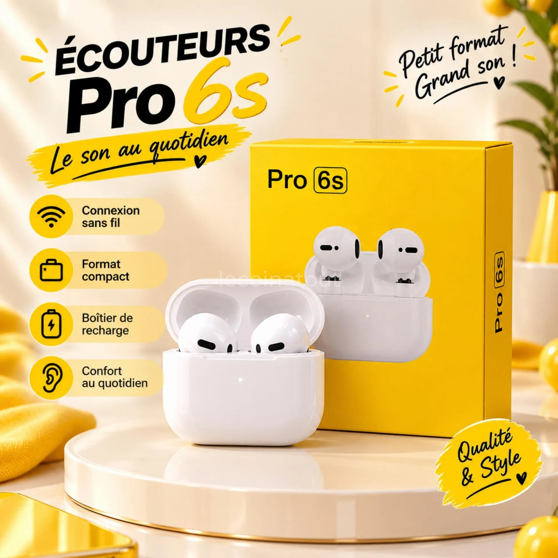 Airpods — photo 1, Jaxaay-Parcelle-Niakoul Rap