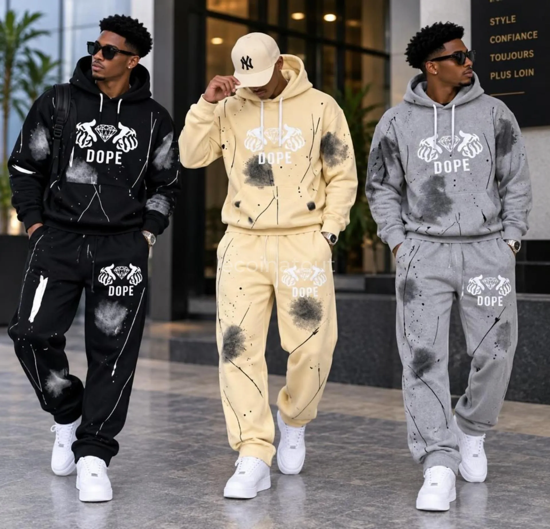 Ensembles Capuche & Jogging Tendance Plusieurs Coloris - Neuf — photo 2, Dakar