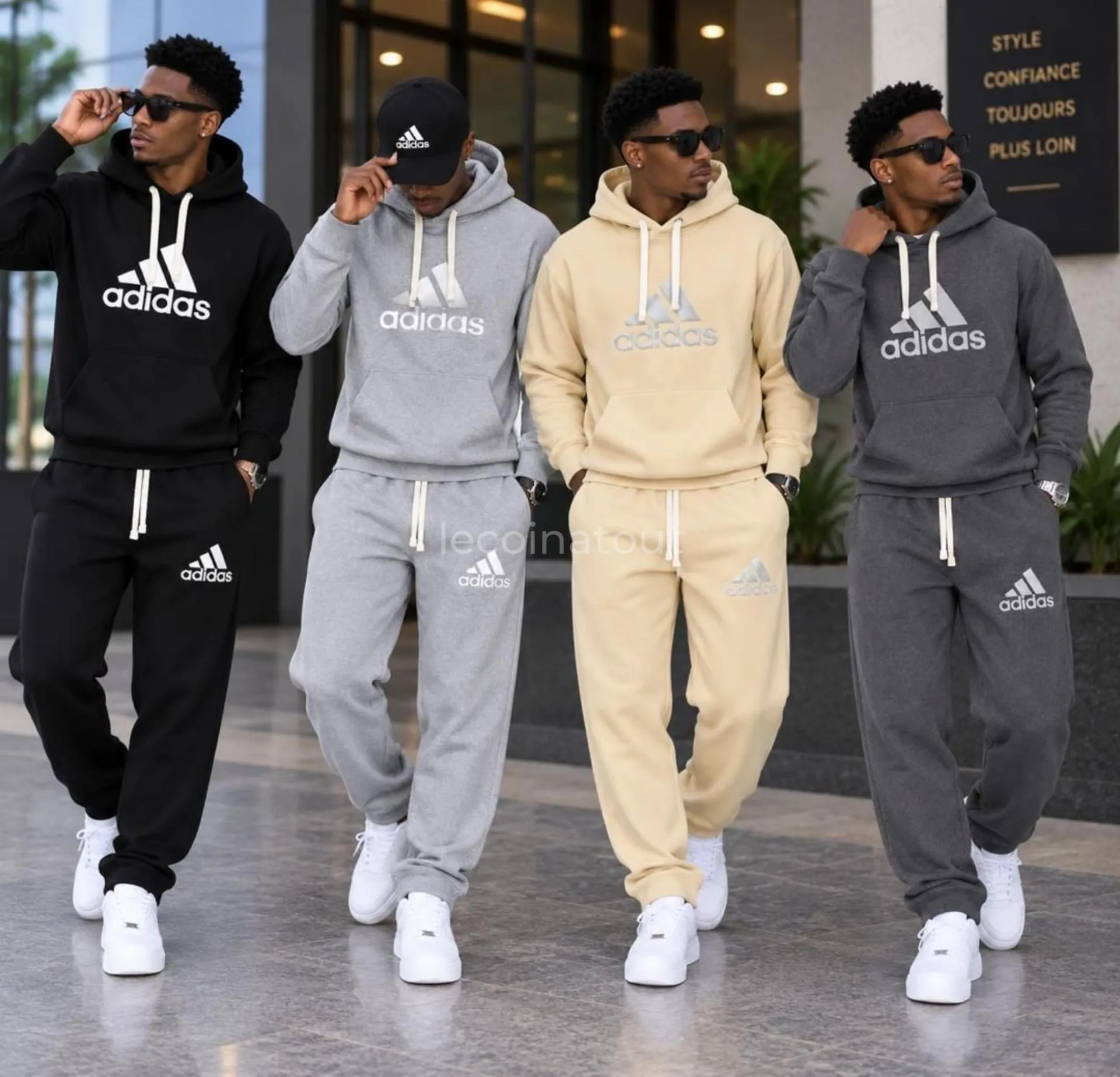 Ensembles Capuche & Jogging Tendance Plusieurs Coloris - Neuf — photo 4, Dakar