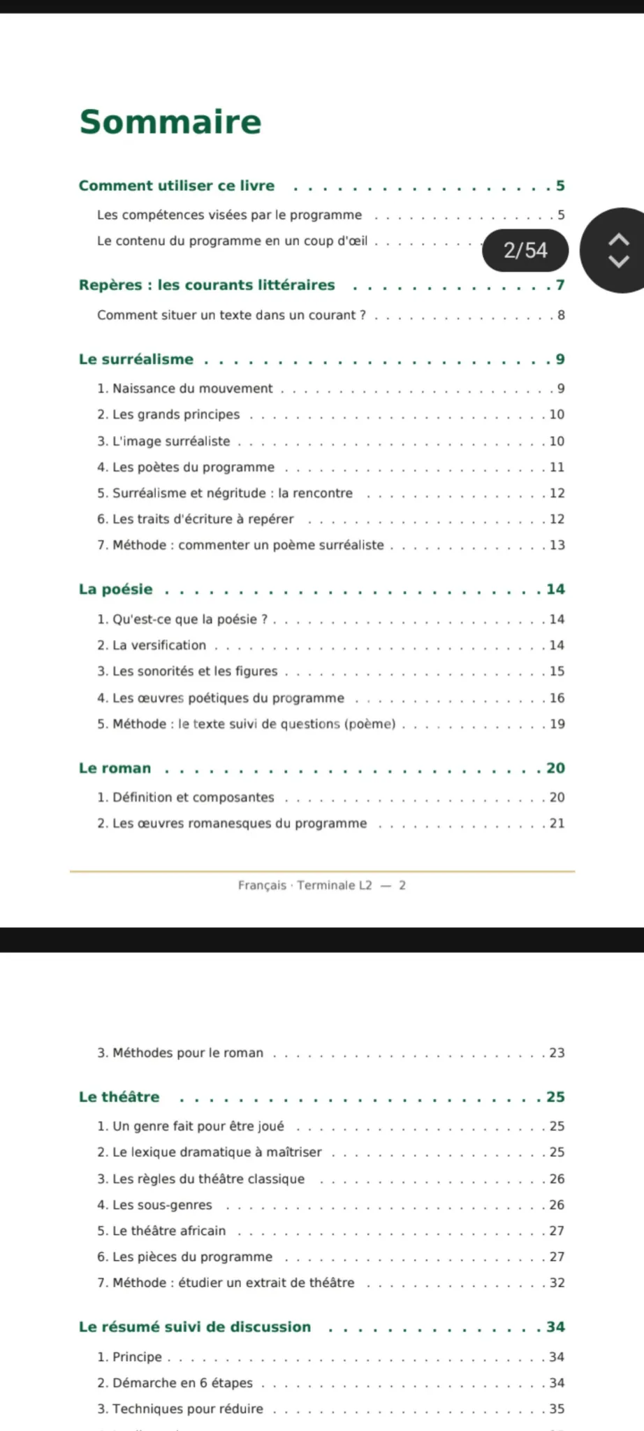 Fascicule Français L2 — photo 2, Dakar