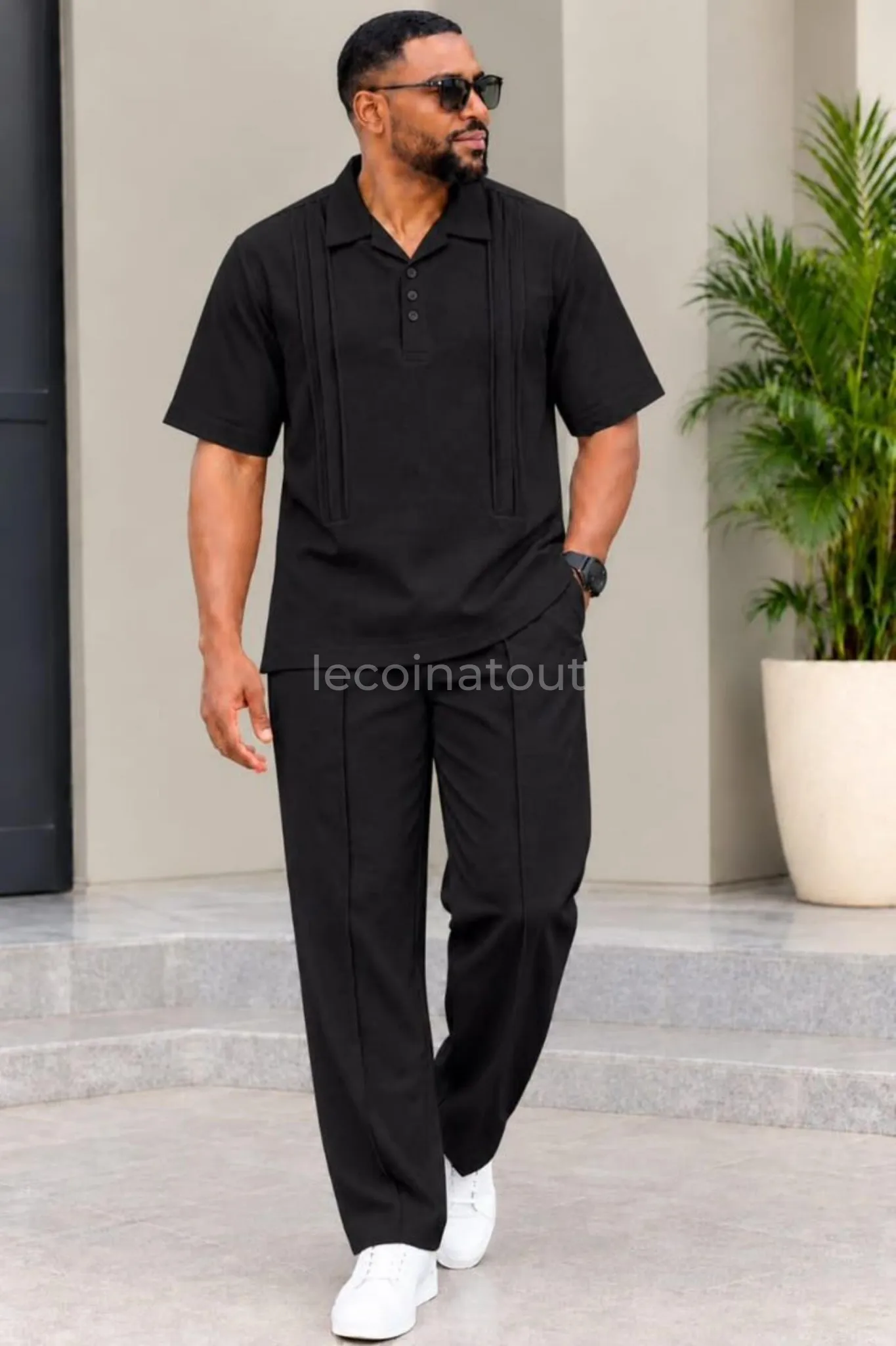Costume Casual Homme Polo & Pantalon Tendance - Neuf — photo 2, Dakar