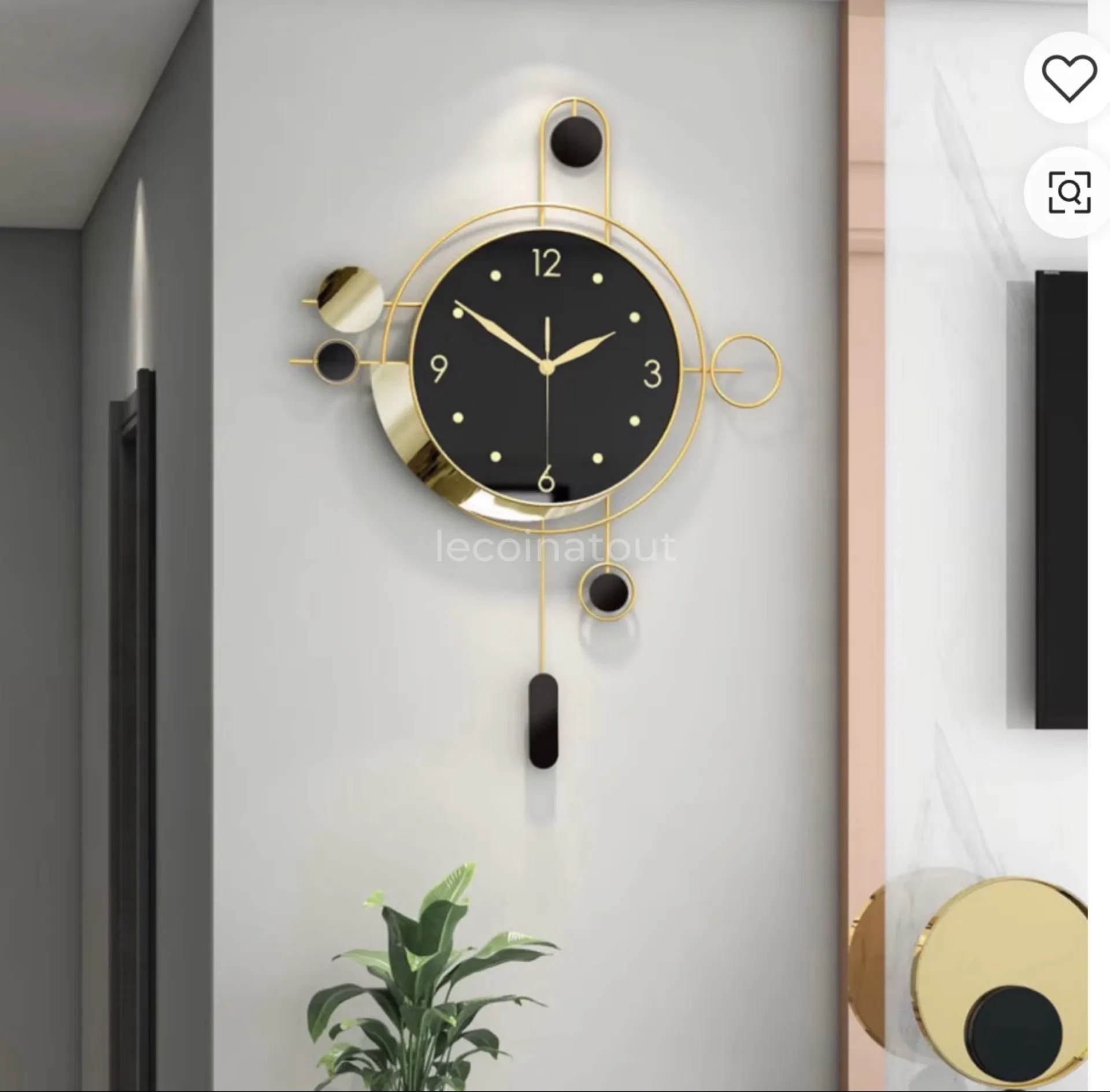 Horloge Murale DESIGN & ÉLÉGANTE — photo 3, Dakar