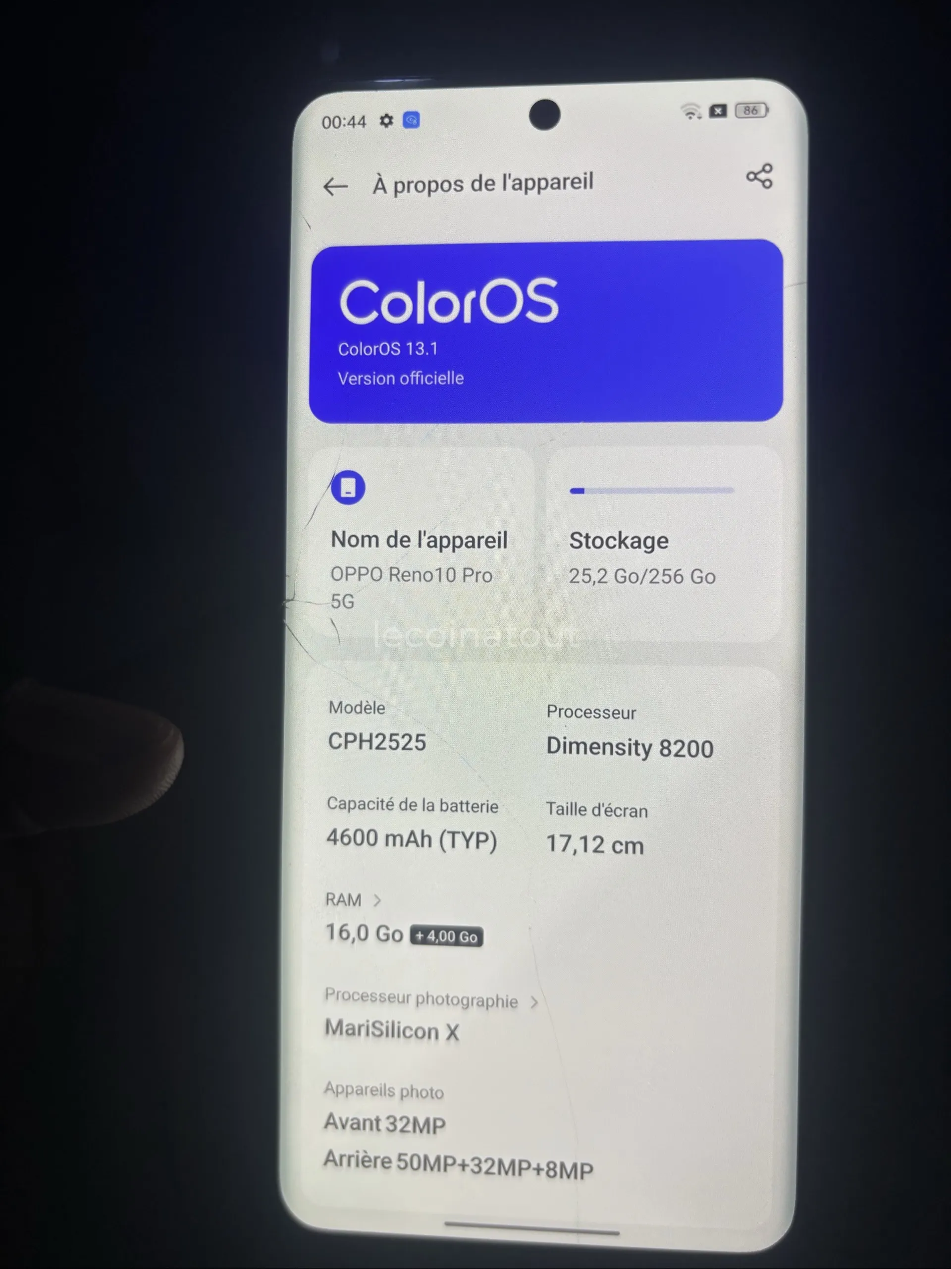 Oppo reno 10 pro — photo 1, Dakar